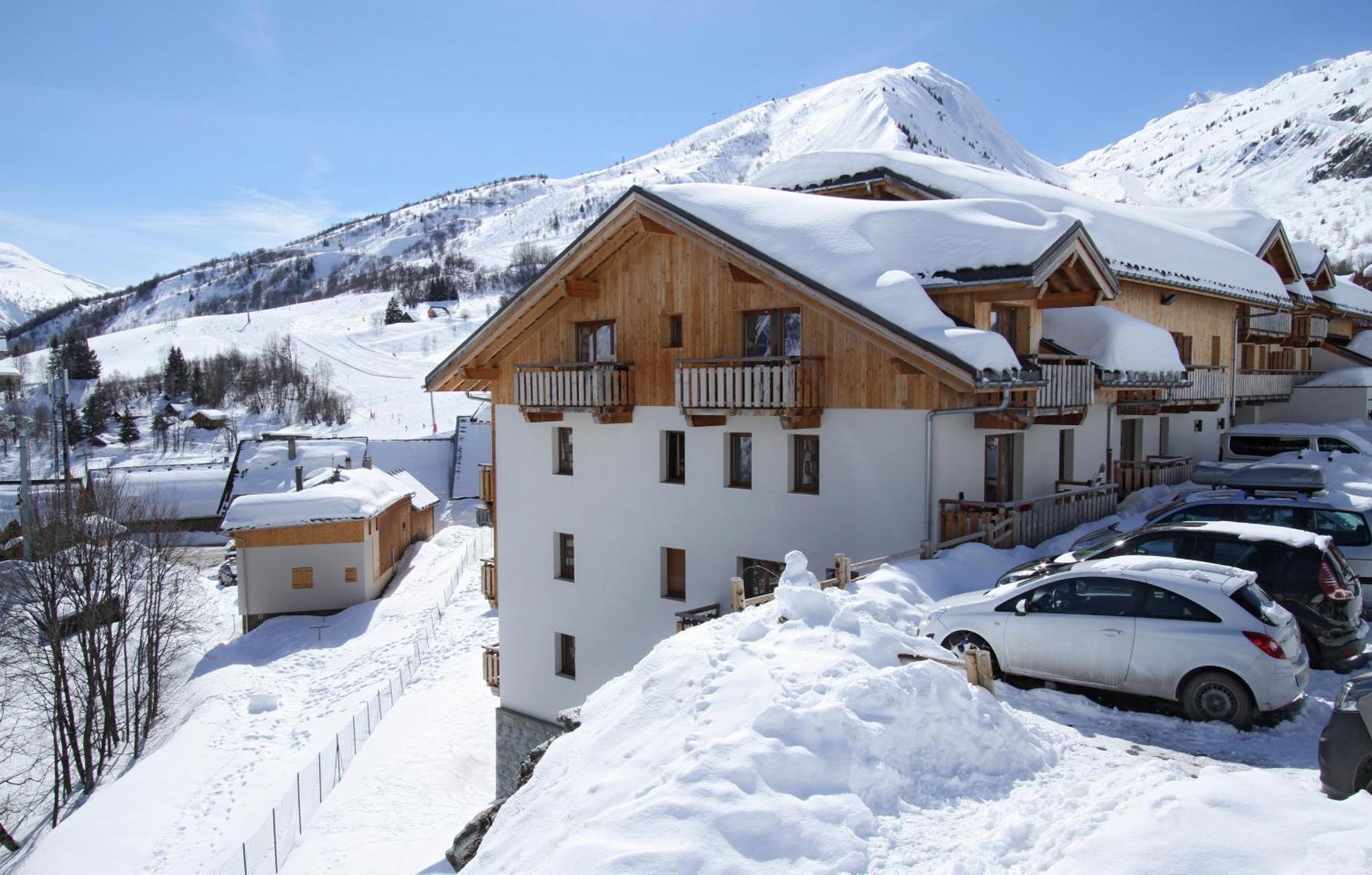 Résidence Odalys Les Bergers Saint-Sorlin-dʼArves Exterior foto