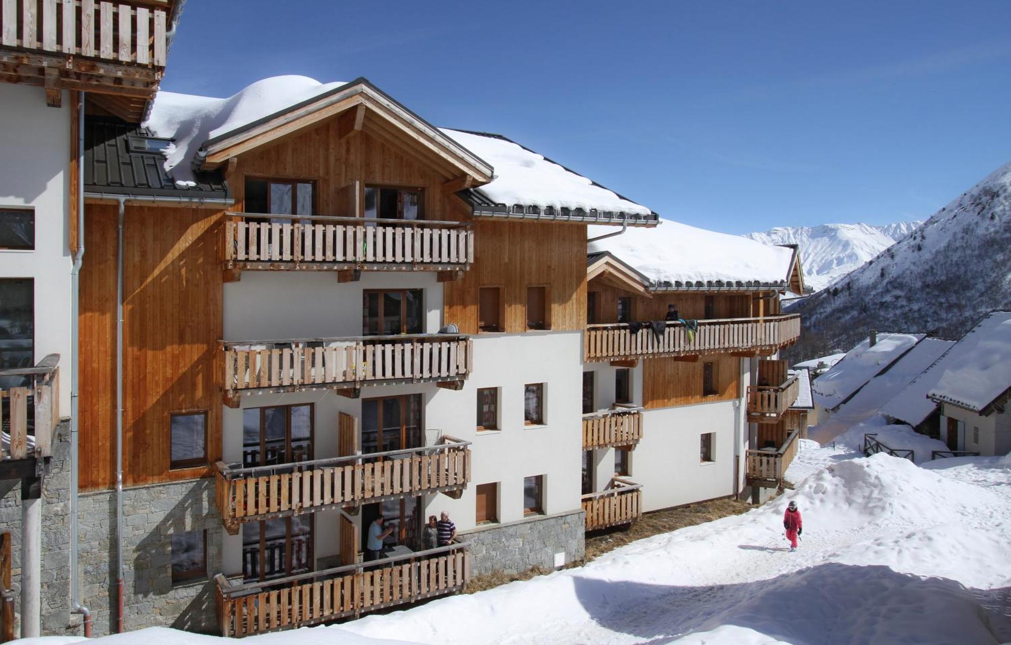 Résidence Odalys Les Bergers Saint-Sorlin-dʼArves Exterior foto